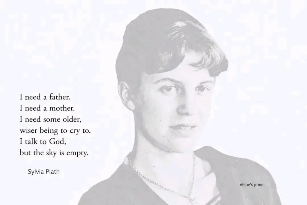 I need a father.
I need a mother. 
I need some older, 
wiser being to cry to.
I talk to God, 
but the sky is empty.